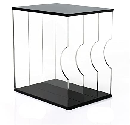 GLigeT CD Halter Vinyl-Alben-Sammelregal, Acryl-Schallplatten-/LP-Aufbewahrung, Schlafzimmer, Wohnzimmer, transparentes Ausstellungsregal DVD Halter (Color : C)