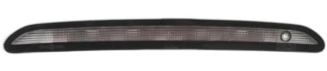 HZ-DESIGN Bremslicht 3. Bremsleuchte für Heckklappe in Farbe smoke kompatibel mit Sharan (7N), kompatibel mit Touran (1T3 + 5T1), kompatibel mit UP