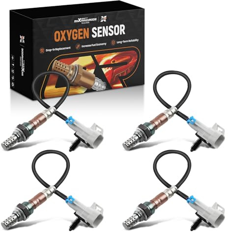 maXpeedingrods 4PCS Oxygen O2 Sensor Set Replaces 234-4668 Upstream & Downstream Compatible with Chevrolet Avalanche Silverado Tahoe, with GMC Sierra Yukon Acadia, with Buick Enclave Escalade