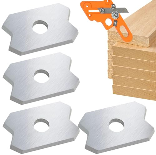 Veneer Edge Trimmer - Manual Strip Cutter, Straight Edge Razor | Telescopic Panel Chamfer Tool, Double Side Strip Blade Cutter, Woodworking Edge Planer For Furniture