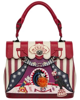 Vendula London Skelecat's Travelling Ghost Circus Grace Bag Umhängetasche