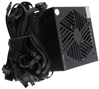 RASTKY Fuente de Alimentación Activa para Juegos de 800 W de Alta Corriente con Funciones de Seguridad Integrales para Plataforma de Doble núcleo: Rendimiento Energéticamente Eficiente