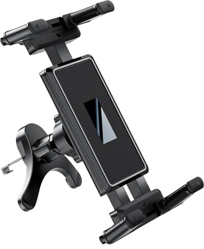 Yplkm Soporte de Tablet para Coche | Base Giratoria De 360 Grados Para Rejilla Del Aire,Clip Portátil Para Tableta De Coche - Para Camión SUV Sedán Scooter Tablero Parabrisas Reparto De Comida Hombres