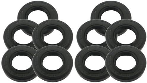 10 Stück Skelett-Öldichtungen 20x30x7mm /20x30x1 0/20x32x 7/20x34x 7/20x35x 7/20x40x7mm TC Typ NBR schwarz Wellendichtring Radial (20x28x7mm)