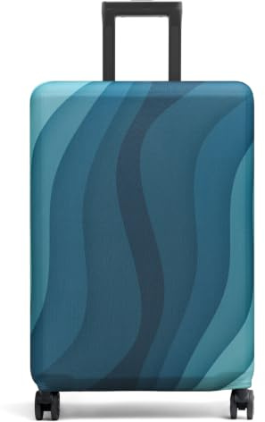 Youth Union Kofferhülle, 45,7-81,4 cm, Bambusfaser, aus Polyester, transparent, für Reisen, Trolley, Schutzhülle