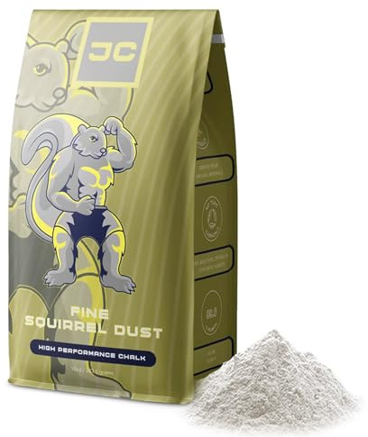 Jacked Chalk Loose Climbing Chalk | The New Standard in Chalk for Rock Climbing and Powerlifting - The World's Best Chalk (10oz / 283.5 grams, Fine Squirrel Dust)