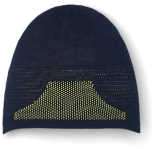Eisbär Mütze Herren & Damen Active Pro Blau - Merino Beanie Unisex Funktionelle atmungsaktive Sportmütze leichteHigh Performance Laufmütze - passt unter Helm - Haube aus Österreich