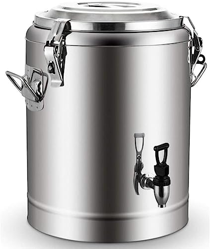 ANSNOW Dispenser per Bevande Isolato in Acciaio Inossidabile, Contenitore Termico con Rubinetto Isolamento per 20 Ore Dal Caldo e Daldo - per Tè, Acqua, Caffè, Bevande Ghiacciate/-/20 Litri