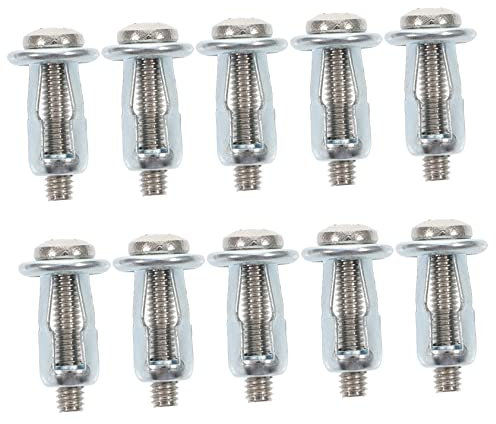 CIYODO 10pezzi Tasselli Ad Espansione Per Porte Cave Ancheggio Per Pareti Cave Per Tubi in Acciaio Lamiera Di Lamiera Di Ferro Elementi Di Fissaggio Resistenti Per Uso Domestico Ed Estern