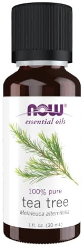 NOW Foods Tea Tree Essential Oil - 30 ml, Antiséptico natural para el cuidado y la limpieza de la piel
