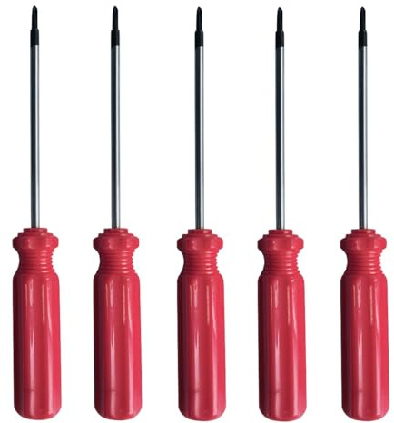 5-Pack Triwing Schraubendreher Set Magnetic Point Y00(2.0mm) Spitze, Magnetic Tri-Wing Schraubendreher Set mit Kunststoffgriff
