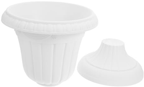 ROMISBABA Säulenförmiger Blumentopf Klassischen Stil Antike Blumenurne Für Außenbereich Römischer Blumentopf Für Veranda Und Hochzeitsdekoration Vintage-pflanzgefäß