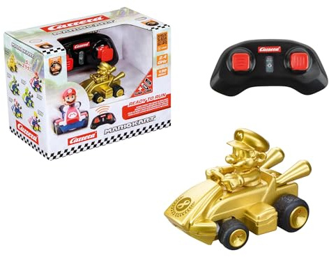 Carrera 2,4GHz Mario Kart(TM) Mini RC, Mario - Gold (Paper
