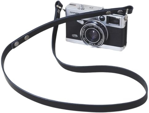 BOWMAN Leather Camera Strap Dual Purpose Neck & Wrist Strap Fixed Length Minimal Handmade Shoulder Strap for Fujifilm Sony Nikon Canon Leica