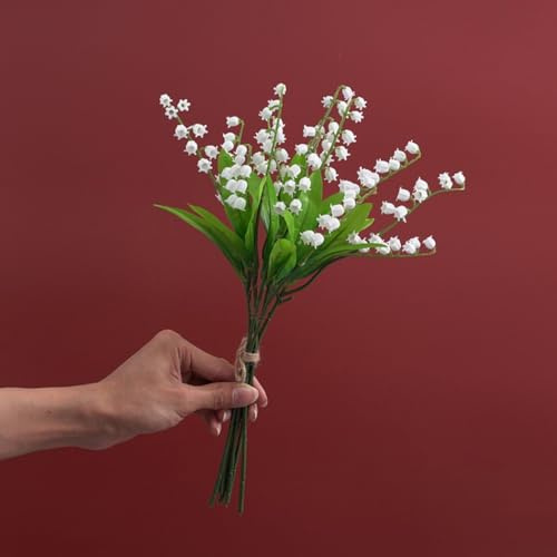 Bring Life to Your Space with 10pcs Faux Lily Of The Valley Flowers for Celebrations