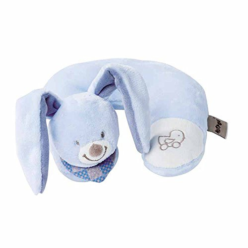 Nattou Baby Nackenkissen, Jungen, ab 0 Monate - Bibou das Kaninchen