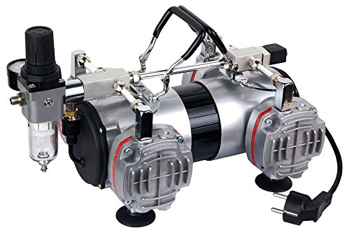 Airbrush Hobby vierkolben Kompressor Fengda® AS-48
