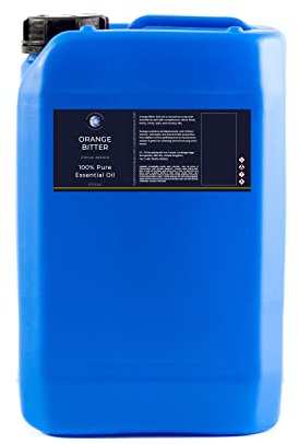 Mystic Moments | Olio essenziale amaro arancione 5 kg - olio puro e naturale per diffusori, aromaterapia e massaggio miscele senza OGM vegano