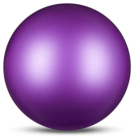 DRUNA Ballon pour Gymnastique Rythmique PVC 400 g 19 cm Violette