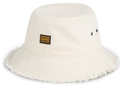 G-STAR RAW Herren Originals Bucket Hat, Beige (Ecru D24320-D300-159), L