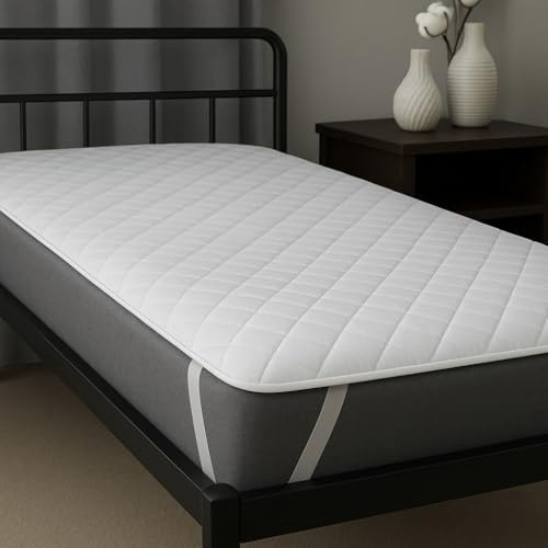 TRAUMSCHLAF Unterbett aus Baumwolle - weicher Liegekomfort und atmungsaktiver Matratzenschutz - 200x200 cm