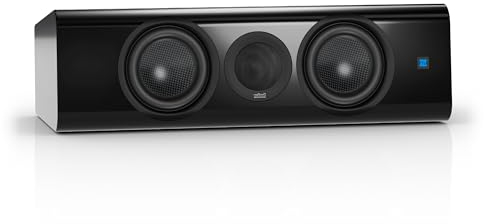 Nubert nuZeo 6c | Schwarzer aktiver Kompaktlautsprecher der Referenzklasse | Hochwertige Materialien und sorgfältige Abstimmung für maximale Klangtreue | Ansteuerung per Funk möglich | 2-Wege-System