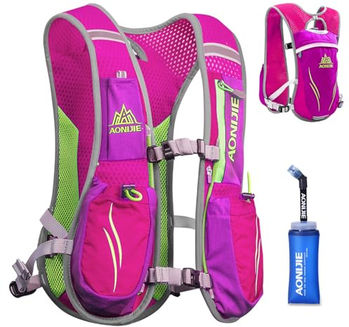 TRIWONDER Ultraleicht Trinkrucksack, 5.5L Laufrucksack, Trailrunning Rucksack, Hydration Pack im Freien, Rucksack Outdoor für Laufen, Marathon, Radfahren