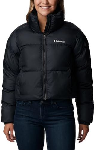 Columbia Puffect™ II Cropped Veste matelassée courte pour femme, Noir, M