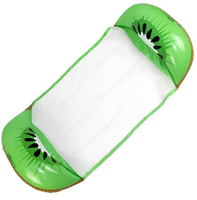 TOYANDONA 1stk Aufblasbare Schwimmende Reihe -floatie Schwimmende Hängematte Säuglingsschwimmer Schwimmende Matte Schwimmbad Aufblasbarer Babypool Floats Für Erwachsene Babybecken Green