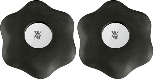 WMF Clever&More Schraubdeckelöffner 6 cm, Drehverschlussöffner, Kunststoff, Cromargan Edelstahl, Durchmesser (Packung mit 2)