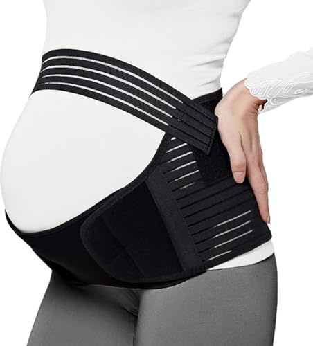anneratteryer Ceinture grossesse femme enceinte Ceinture De Grossesse Soutien Abdominal Support lombaire Ceinture Maintien Avant Apres Grossesse pour grossesse Soulager La Douleur Dorsale/Pelvienne
