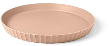 BLIMPLUS - Vassoio Atena M Pink Sand Ø 30cm - Portata Antipasti Formaggi Bevande - Made in Italy