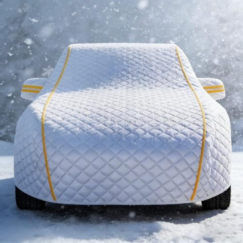 Housse Voiture Hiver pour Citroen DS3 Bache Voiture,Extérieur Épaisse Anti-grêle Imperméable Protection Voitures Résistant Poussière Gel Vent avec Sac Rangement
