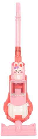 Stylebest Elektrischer Staubsauger, Spielzeug für , USB-Aufladung, Cartoon mit Soundeffekten Zum Spielen für Kleinkinder, 64 X 17,5 cm (Kaninchen)