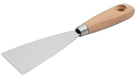 Tectool Spatule de peinture avec manche en bois et spatule de 50 mm de largeur