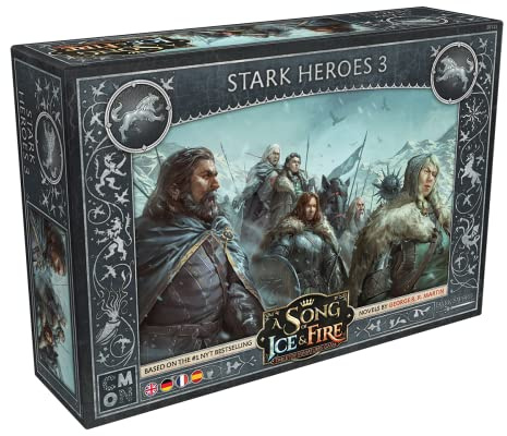 CMON, A Song of Ice & Fire – Helden von Haus Stark III, Erweiterung, Tabletop, 2 Spieler, Ab 14+ Jahren, 45-60 Minuten, Deutsch, Mehrsprachig