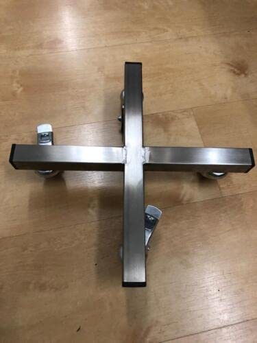 Pflanzenroller X-VR200 Metall bis 200kg Rolli Blumenroller Untersetzer Indoor Outdoor (ST30-500x500mm)