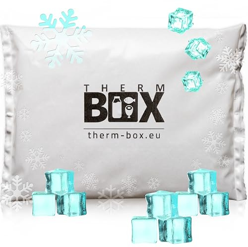 THERM BOX Profi Kühlakku für Kühlbox Groß 450g Wiederverwendbar Kühlpad Kühlpack Kühlbeutel Kühlkissen