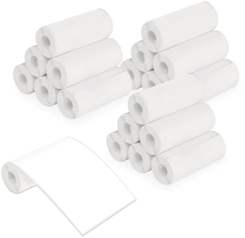 Thermopapier für Kinderkamera 25 Rollen 57X25mm Mini Drucker Sticker Kinderkamera Druckpapier Nachfülldruckpapier, Nachfüllpapier Druckpapier für Kinderkamera Sofortdruckkamera
