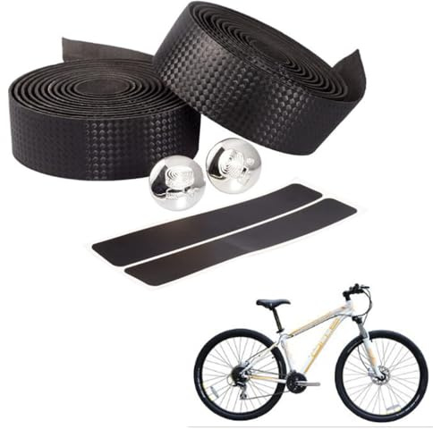 Armastuse Nastro Manubrio Bici Carbonio,Nastro manubrio per bicicletta da ciclismo, impermeabile, antiscivolo per bici da strada e ciclismo urbano