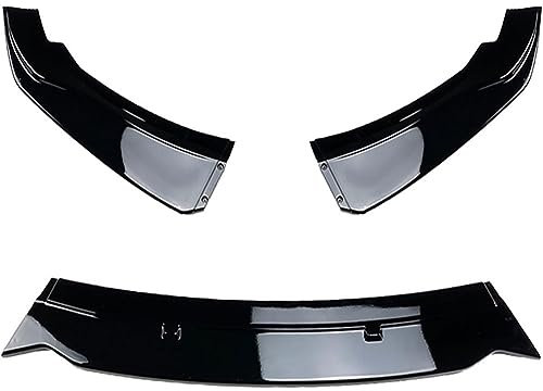 Auto Frontlippe Frontspoiler für BMW 1 Series F20 116i 118i 120i 2011-2019, ABS Frontstoßstangen Spoiler Lippe FrontstoßStange Stoßstange Splitter Diffusor Zubehör