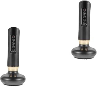SAFIGLE 2 Sätze Schaber led car display heizlùfter batterie set handmassagegeräte cupping massage Multifunktions-Schabegerät Elektrisches Kratzmassagegerät elektrisches Schabegerät Abs