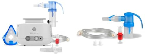 Bundle aus PARI BOY Pro Inhalationsgerät Erwachsene und Kinder – Inhalatorzur Therapie von schweren Atemwegserkrankungen + PARI BOY Pro Year Pack