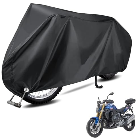 Motorradabdeckung Motorrad Abdeckplane UV-Beständiges, Motorradabdeckung wasserdichte Outdoor&Indoor, Motorradplane Motor Moped Roller Motorroller Fahrräder Scooter Abdeckung 200cmx70cmx110cm