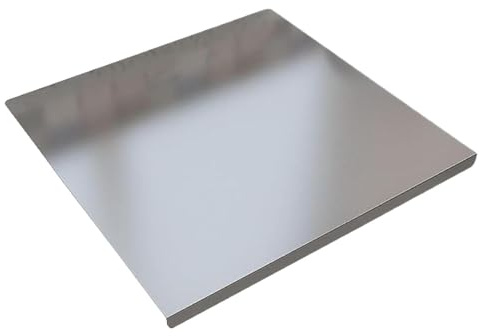 Tabla de Cortar de Acero Inoxidable | Antideslizante, Grande para Picar - Tabla Grande para Cocina - Para Embutidos, Verduras, Horneado, Preparación de Comidas, Hogar, Apartamento, Restaurante,