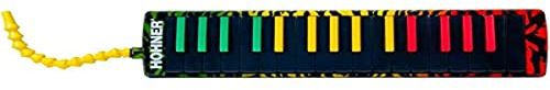 HOHNER Airboard Rasta 32 – Melodica included Softcase