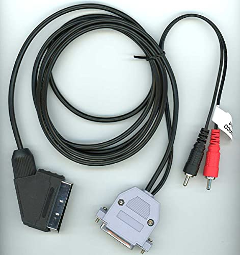 Cavo TV Amiga RGB Scart con ingresso audio extra