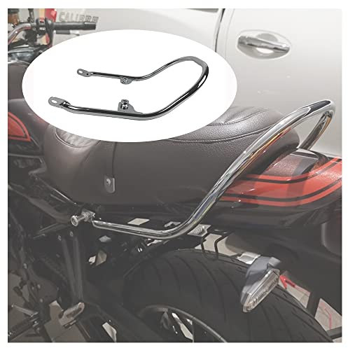 für Z900 RS Motorrad Großer Beifahrer Rücksitz Griff Griff Haltegriff Handlauf Armlehne für 2018 2019 2020 2021 2022 Kawasaki Z900RS Cafe (Chrom)