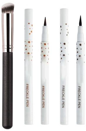 Sommersprossenstift, Freckle Pen, Sommersprossen Make-Up Stift, Natürlicher Lebensechter Gefälschter Sommersprossen-Make-up-Stift, Faux Freckles Makeup Pen, Wasserdicht Freckle Pen