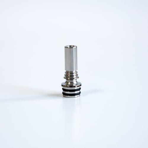 WratryParts - Bagues de rechange universelles 510 avec embout anti-goutte pour atomiseur 510 RDTA RTA (Argent)